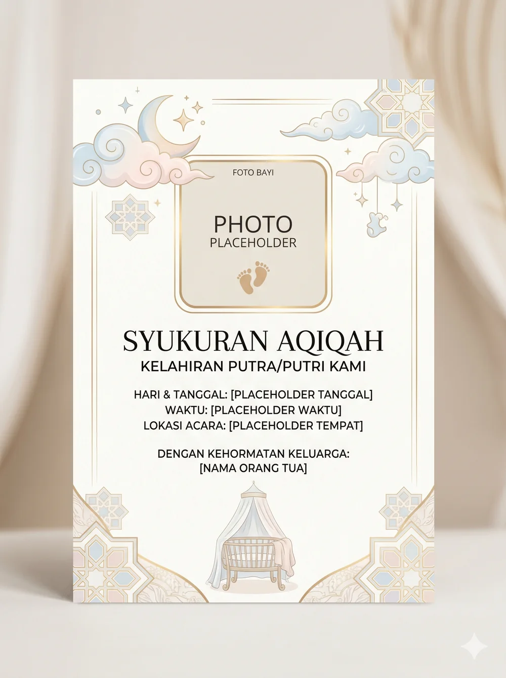 Preview Aqiqah Soft Pastel